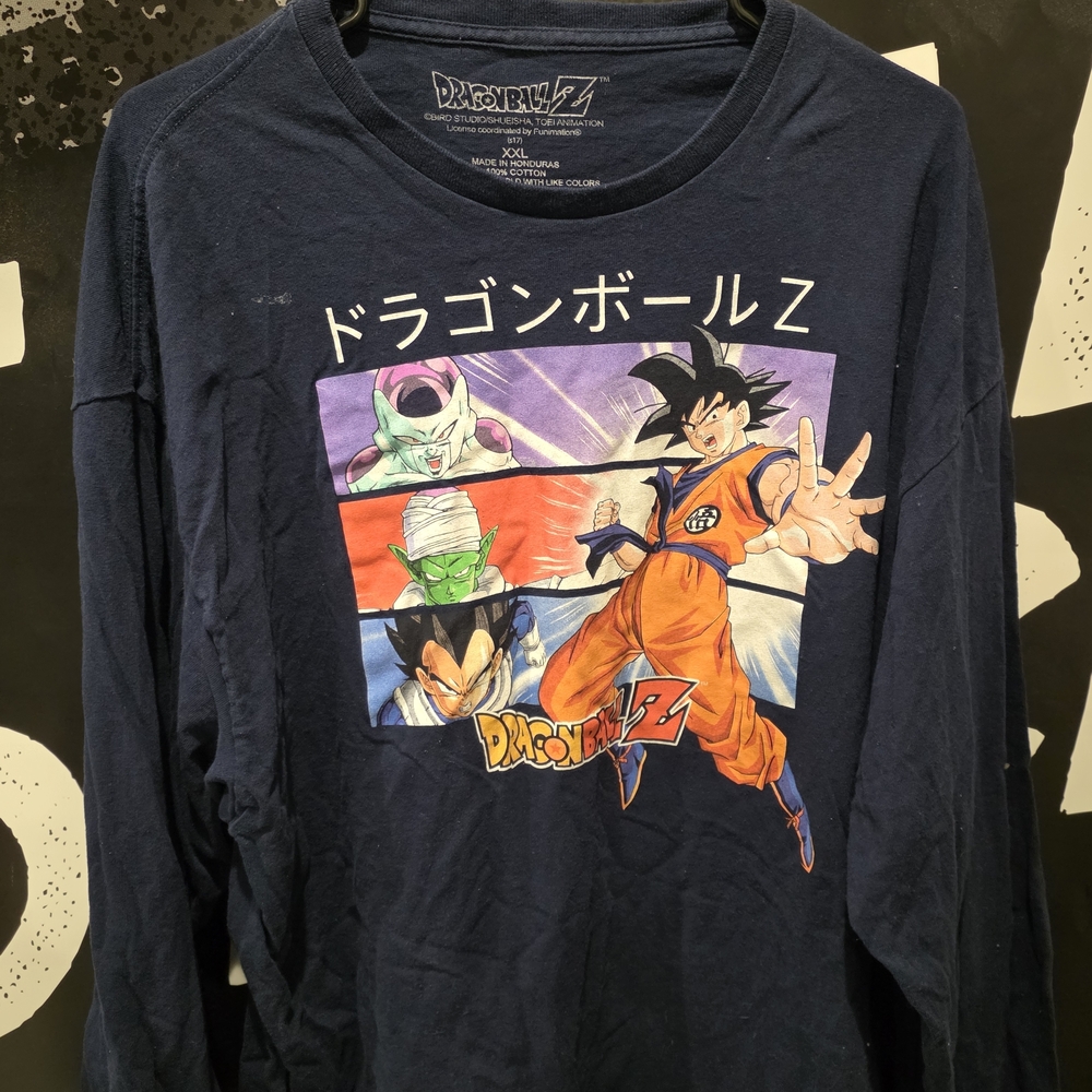 Dragon Ball Z Navy Long Sleeve Tee